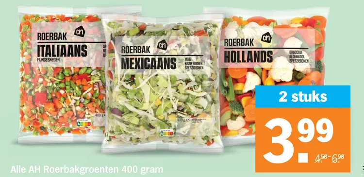 Aanbieding: Roerbakgroenten
