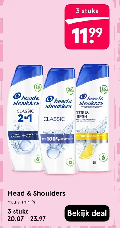 Aanbieding: Head & Shoulders