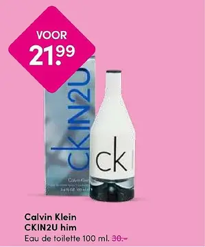 Aanbieding: Calvin Klein CKIN2U him