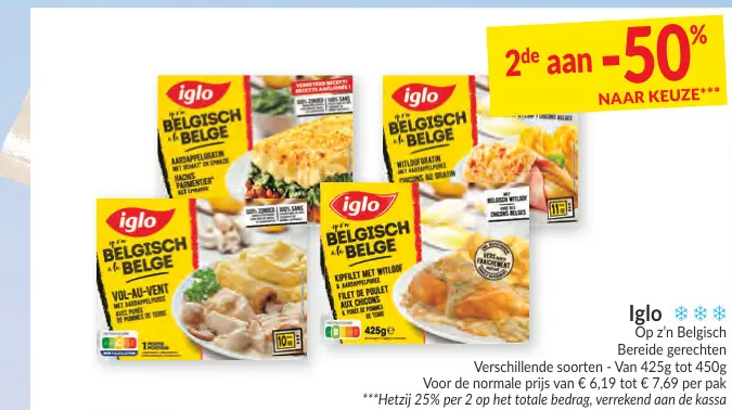 Promotie: Op z'n Belgisch bereide gerechten