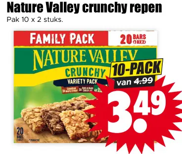 Aanbieding: Crunchy repen
