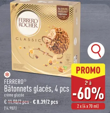 Offre: Bâtonnets glacés
