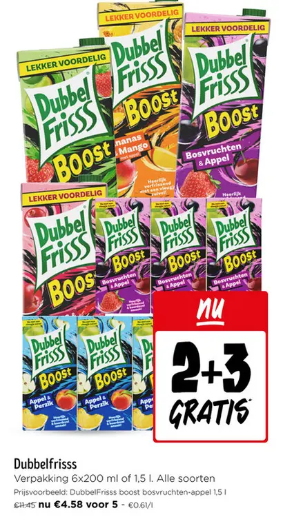 Promotie: Dubbelfrisss