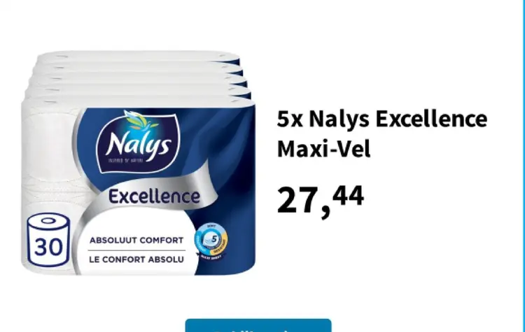 Aanbieding: Nalys Excellence Maxi-Vel