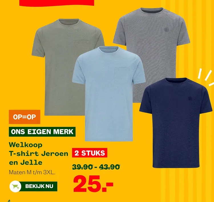 Aanbieding: T-shirt Jeroen en Jelle