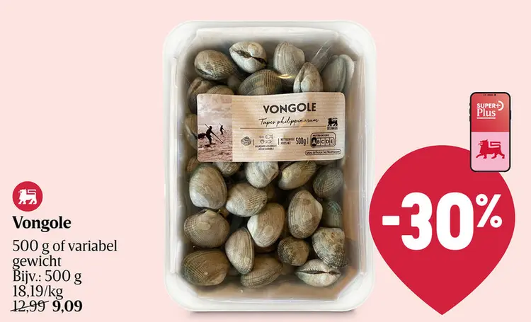 Promotie: Vongole