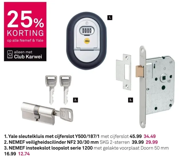 Aanbieding: Sleutelkluis met cijferslot, veiligheidscilinder of insteekslot loopslot