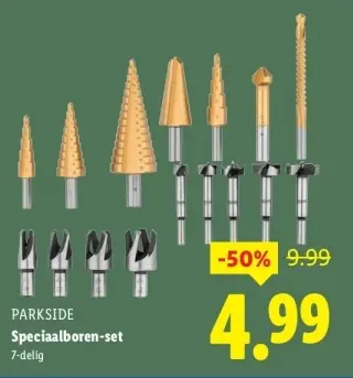 Aanbieding: PARKSIDE Speciaalboren-set