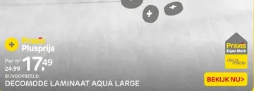 Aanbieding: Decomode laminaat aqua large