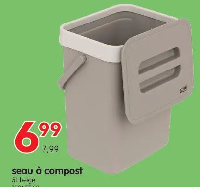 Offre: seau à compost