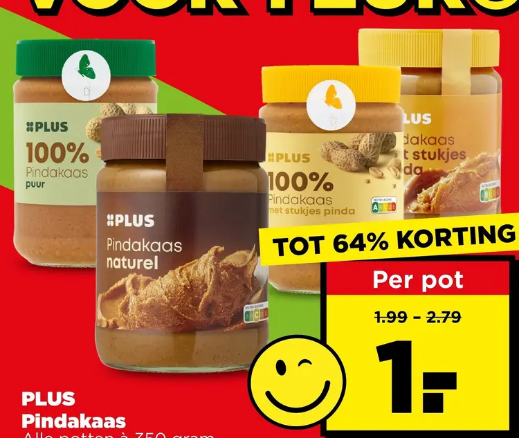 Aanbieding: Pindakaas
