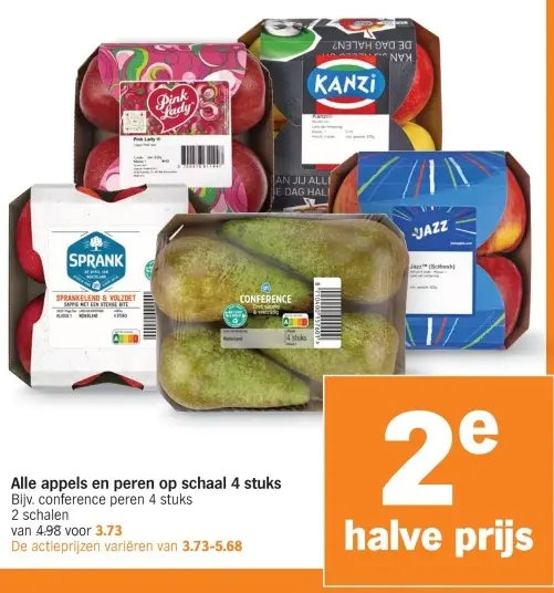Aanbieding: Alle appels en peren op schaal