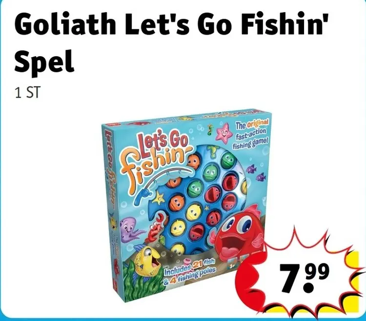 Promotie: Let's Go Fishin' Spel