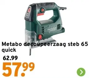 Aanbieding: Decoupeerzaag steb 65 quick