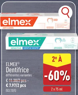 Offre: Dentifrice