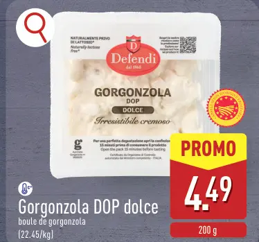 Offre: Gorgonzola DOP dolce