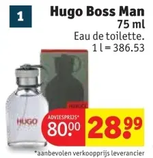 Promotie: Hugo Boss Man