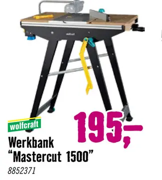 Aanbieding: Werkbank 4-in-1 Mastercut