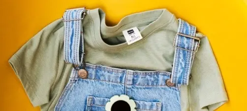 Aanbieding: Groen kinder-t-shirt