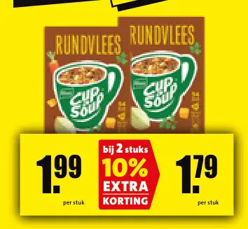 Aanbieding: Rundvlees Cup-a-Soup