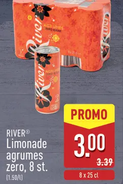 Aanbieding: Limonade agrumes zero