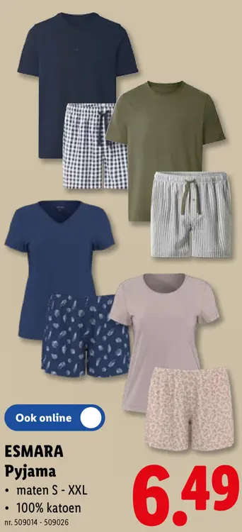 Promotie: Pyjama