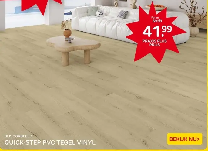 Aanbieding: Pvc tegel vinyl