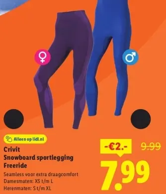 Aanbieding: Snowboard sportlegging Freeride