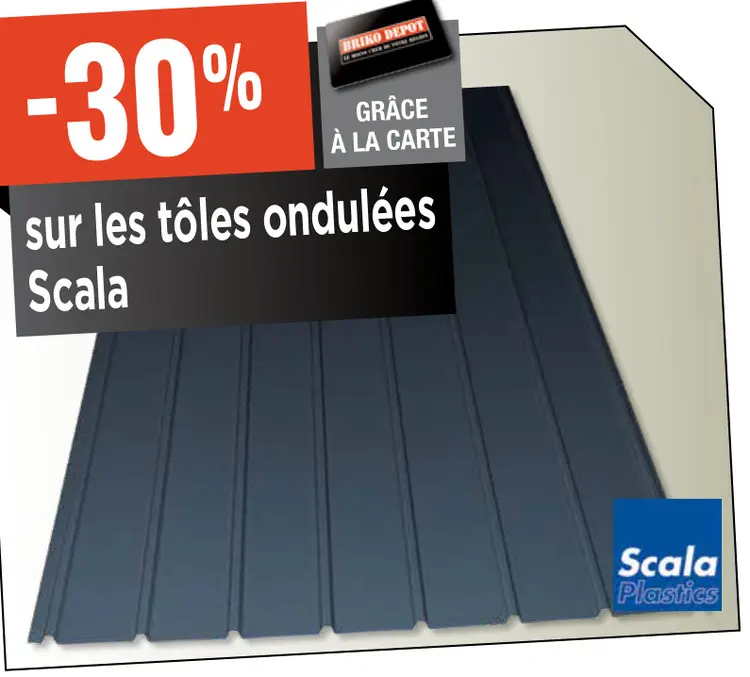 Offre: tôles ondulées Scala