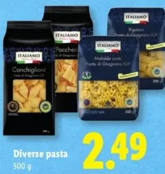 Aanbieding: Diverse pasta
