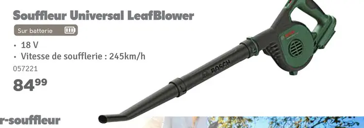 Offre: Souffleur Universal Leaf Blower