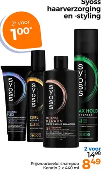Aanbieding: Syoss haarverzorging en -styling