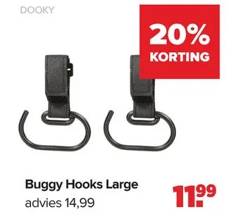 Promotie: Buggy Hooks Large