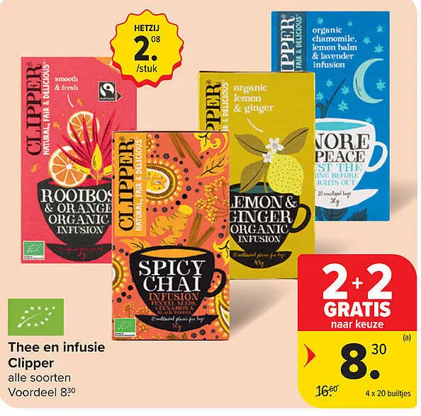 Aanbieding: Thee en infusie