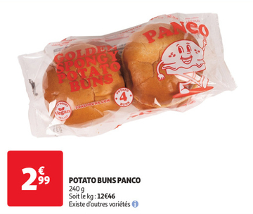 Aanbieding: POTATO BUNS PANCO