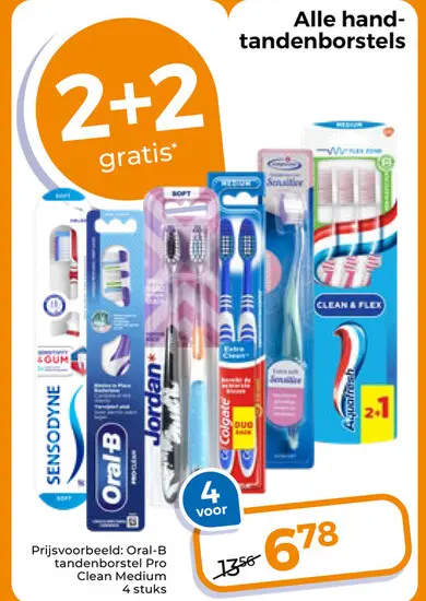 Aanbieding: Alle hand-tandenborstels