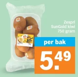 Aanbieding: Zespri SunGold kiwi