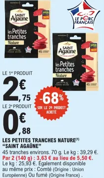 Offre: Les petites tranches nature