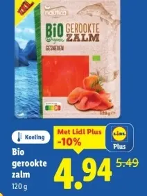 Aanbieding: Bio gerookte zalm