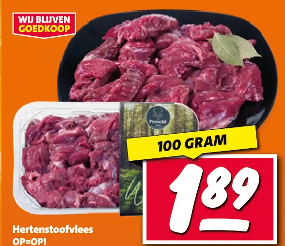 Aanbieding: Hertenstoofvlees