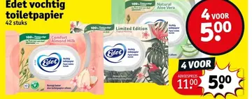 Aanbieding: Edet vochtig toiletpapier