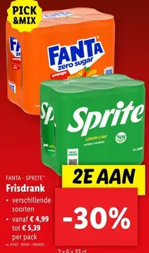 Aanbieding: Frisdrank