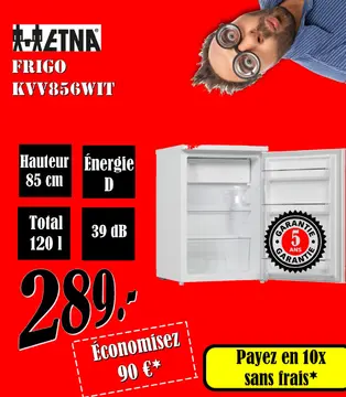 Offre: ETNA Frigo KVV856WIT
