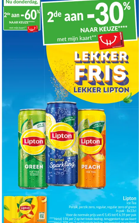 Promotie: Ice Tea