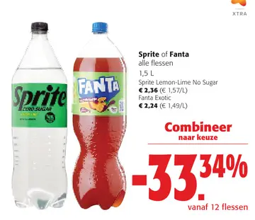 Aanbieding: Sprite of Fanta