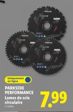 Offre: Lames de scie circulaire