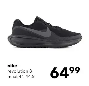 Aanbieding: Nike Revolution 8 heren hardloopschoenen zwart