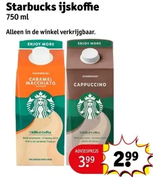 Aanbieding: ijskoffie