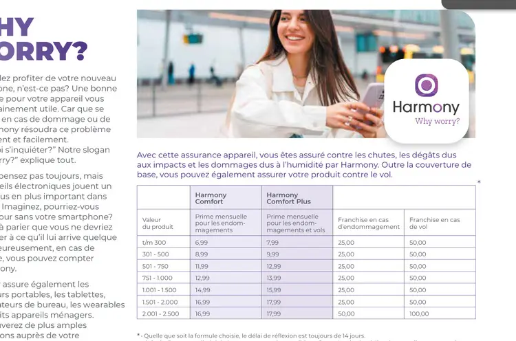 Offre: Harmony Comfort Plus