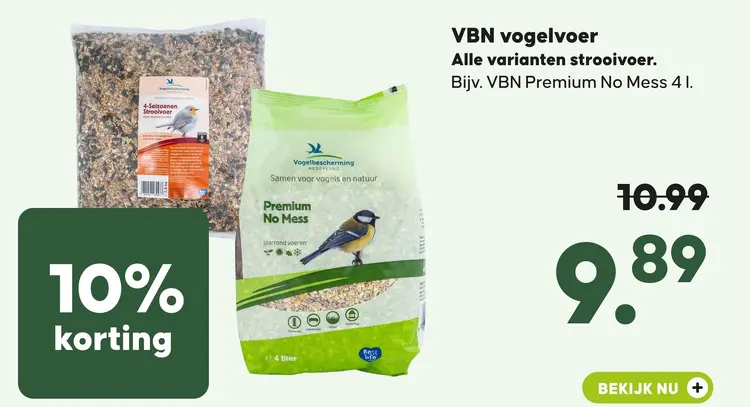 Aanbieding: VBN vogelvoer